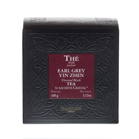 EARL GREY YIN ZHEN, 50 SACHETS CRISTAL ®