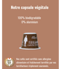 Monsieur Albert Café Bio 15 Capsules Biodégradables pour Nespresso®