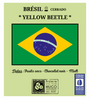 BRESIL / Cerrado "YELLOW BEETLE" - Transporté à la voile - Brûlerie Victor Hugo