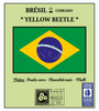 BRESIL / Cerrado "YELLOW BEETLE" - Transporté à la voile - Brûlerie Victor Hugo